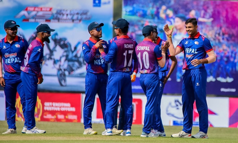 त्रिकोणात्मक श्रृंखलामा : नेपाल हङकङलाई हराउँदै फाइनलमा